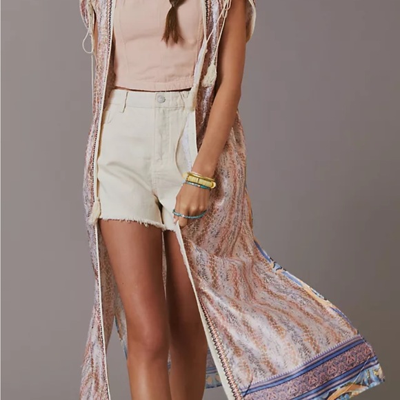 Anthropologie Silky Snake Kimono Duster NWT OS - Picture 4 of 4